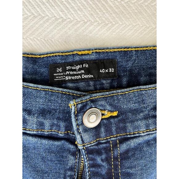 Makers Mark Men’s Jeans 40x32 Straight Fit Blue Excellent p2/33 - Picture 4 of 7